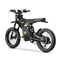 VTT électrique tout-terrain de niveau débutant, 48V 3000W, batterie lithium sans balais, pneus larges, cadre en acier haute teneur en carbone, suspension intégrale