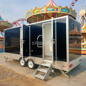 Remorques de toilettes mobiles de luxe 2025, toilettes portables, remorques de toilettes mobiles - Product Image 6