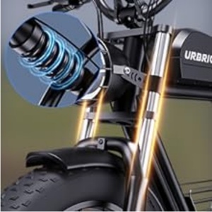 Vélo Électrique OEM avec Pneus Larges de 20 Pouces, Modèle Scrambler HL-L7 - Product Image 4