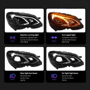ไฟหน้ารถยนต์ LED 12V สำหรับ E Class W212 ปี 2010-2016 อัพเกรดเป็นไฟหน้า LED สภาพใหม่ ไฟหน้า LED E-Class ไฟหน้า LED รถยนต์ - Product Image 4