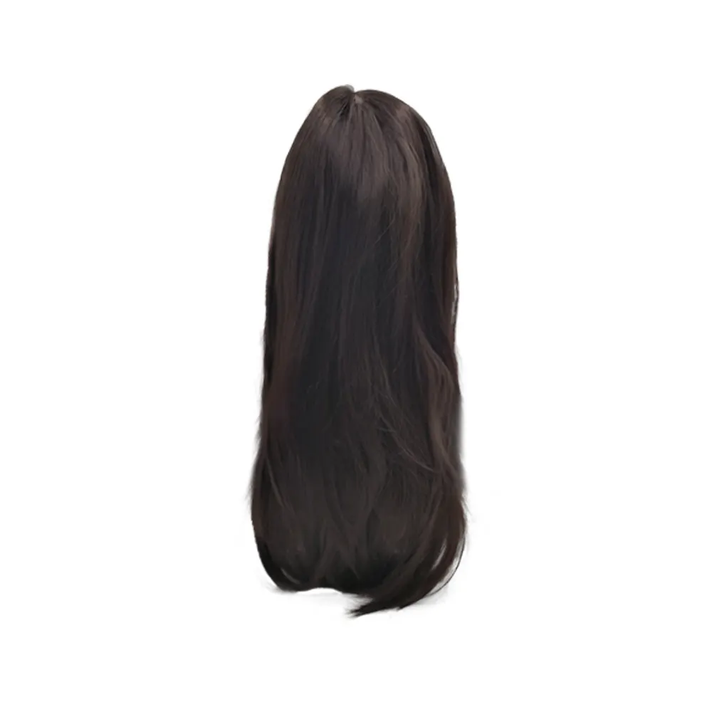 100% Raw Glueless Frontal 20 pouces cheveux humains droits perruques Full Lace-Conçu exclusivement pour les femmes noires africaines et américaines