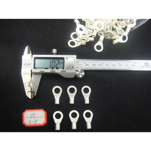 Borne annulaire Han Yi OT6-8 en cuivre, épaisseur 1,0 mm, pour câbles de connexion en électronique et en ingénierie électrique - Product Image 1