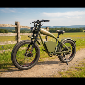 Potente Bicicleta Todoterreno con Motor de 2000w en la Rueda de 26 Pulgadas y Neumáticos Anchos, con Batería de 52v - Product Image 2