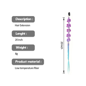 Nuovissimi Accessori <span class=keywords><strong>per</strong></span> Capelli Intrecciati a Mano <span class=keywords><strong>per</strong></span> <span class=keywords><strong>Bambini</strong></span>, Fibra a Bassa Temperatura, <span class=keywords><strong>Trecce</strong></span> <span class=keywords><strong>per</strong></span> <span class=keywords><strong>Bambini</strong></span> - Product Image 2