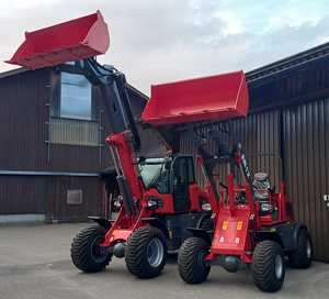 Everun ER2500T mesin impor 2.5ton ember hidrolik depan kecil teleskopik roda pemuat mini - Product Image 6