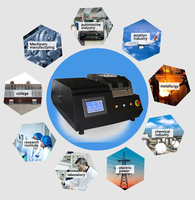 Machine de découpe métallographique automatique de haute précision GS-5000B, 500-5000 tr/min, écran tactile, coupeur d'échantillons métalliques