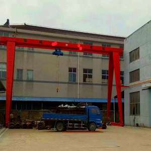 Mingdao Reliable High Performance Economical Single Girder <b>Gantry</b> <b>Crane</b> Big Capacity Lifting Many Kinds of Height - Product Image 3