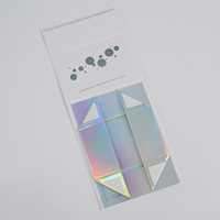 Caja de Regalo de Cartón Rígido Plegable con Solapa Magnética Holográfica Personalizada con Logotipo Promocional