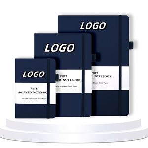 X515-1 Hot Selling 100 Gsm <b>A5</b> <b>Diary</b> Lined Dot Grid Custom Logo Printed 160 Pages Business Services Multifunction - Product Image 1