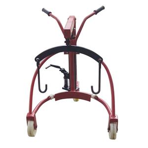 Dispositivo de elevación hidráulico ajustable para manipulación de bidones y barriles, abrazaderas de fijación para puntas de soldadura, CH - Product Image 3