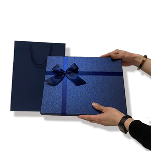 Source Factory Custom Gift <b>Box</b> Luxury Packaging Lid and Base Boxes With Ribbon Bowknot - Product Image 3
