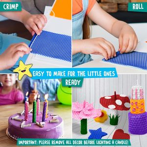 Kit para Hacer Velas <span class=keywords><strong>de</strong></span> <span class=keywords><strong>Cera</strong></span> <span class=keywords><strong>de</strong></span> <span class=keywords><strong>Abeja</strong></span> para Niños - <span class=keywords><strong>Cera</strong></span> <span class=keywords><strong>de</strong></span> <span class=keywords><strong>Abeja</strong></span> 100% Pura, 16 Láminas Multicolores, 6 Herramientas <span class=keywords><strong>de</strong></span> Corte Seguras para Proyectos <span class=keywords><strong>de</strong></span> Manualidades con Velas STEM - Product Image 4
