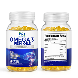 Cápsulas Blandas de Aceite de Pescado Omega-3 OEM 1200mg EPA + 900MG DHA, Apoyo para el Cerebro, Corazón, Sistema Inmunológico, Piel y Cabello para Adultos y Niños - Product Image 2