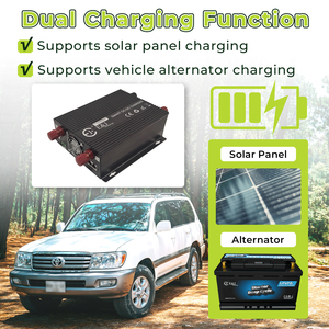 <span class=keywords><strong>Cargador</strong></span> <span class=keywords><strong>Solar</strong></span> MPPT DC-DC de 60A con Pantalla LCD, Compatible con 12V/24V, Detección de Arranque del Motor, Ajustable por APP - Product Image 2