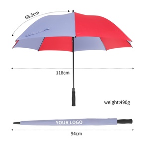 Promotional Gifts 62 Inch Oversized Waterproof Golf <b>Umbrella</b> With UV Protection for Outdoor Sports Beach Travel <b>Umbrella</b> - Product Image 2