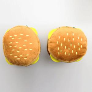 Jouet à mâcher pour chien de compagnie Hamburger jouet pour chien grinçant pour mâcher et jouer de manière interactive résistant aux morsures léger et portable - Product Image 4