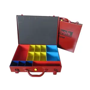 China Supplier High Quality Portable Steel Screw Metal Tool Box