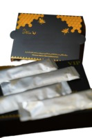 Nouveautés en gros, boîtes en carton ondulé de luxe ETU Max Honey pour miel de ginseng VIP, boîtes avec revêtement UV et gaufrage