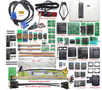 RT809H EMMC-Nand FLASH Programmateur universel extrêmement rapide + 50 articles + câble Edid AVEC câbles EMMC-Nand