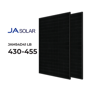<span class=keywords><strong>JA</strong></span> <span class=keywords><strong>Solar</strong></span> JAM54D41 Todo Negro Bifacial Doble Vidrio Mono 430-455/LB N-Type 430W-455W TOPCON Tecnología PERC 600W Tipo de media celda - Product Image 3