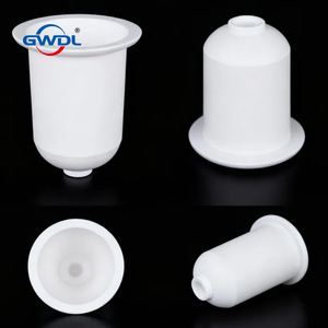 Crisol de Mullite OEM e Funil de Quartzo com Capacidade de 1,6 Litros para Aplicações de Aquecimento e Cozimento de Ouro, Prata, Platina e Sílica Fundida em Vidro - Product Image 2