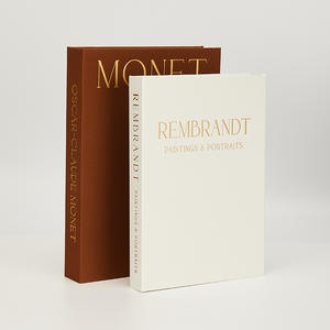 Dos juegos de caja de libros de bronceado de lino, decoración de almacenamiento de absorción magnética, accesorios para el hogar, adornos artesanales de papel - Product Image 3