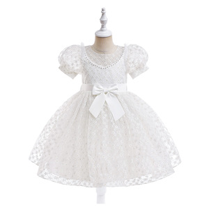 <span class=keywords><strong>Abiti</strong></span> Formali Estivi per Bambine 4 5 6 7 8 Anni con Fiocchi, Lunghezza al Ginocchio, Manica Corta, per Feste, Matrimoni, Compleanni - Product Image 2