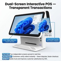 Vente en gros d'usine systèmes de machine pos restaurant systèmes de point de vente pour caisse électronique pour de l'argent
