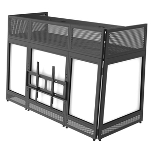 Di động di động gấp giai đoạn Mixer có thể gập lại PODIUM mềm dẻo plegable đứng trạm mặt tiền DJ Booth bảng với máy tính xách tay đứng - Product Image 2