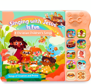 Livre audio interactif GO GO Songs Creation Praise Christian Baby : 8 chansons, jouet musical sonore <span class=keywords><strong>pour</strong></span> enfants de 3 à 6 ans, cadeau éducatif et interactif - Product Image 3