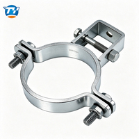 Colliers sismiques électrogalvanisés UTT63 – Pièces d'assemblage compatibles pour supports à étrier, supports à boucle et colliers de tuyauterie