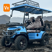 Voiture de golf Club Car de luxe 4 places avec un ensemble d'accessoires pour voiture de golf