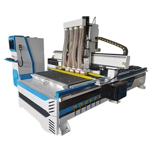 Tohan เครื่องซีเอ็นซีสำหรับงานไม้เครื่อง CNC เราเตอร์สำหรับเครื่องตัดไม้เครื่องแกะสลักอัตโนมัติเต็มรูปแบบ