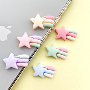 เครื่องประดับเรซินแบบใหม่ติดโบว์ทำจากเรซินสวยงามเคสโทรศัพท์ทำจากเรซินคลิปหนีบผมงานฝีมือเคสขยะสำหรับตกแต่ง - Product Image 2