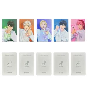 Kpop-Tarjeta de palo de luz para álbum PLAVE LOMO, tarjetas para selfies de doble cara, tarjetas virtuales para hombres YEJUN BAMBY EUNHO HAMIN, tarjetas fotográficas para miembros, <span class=keywords><strong>regalo</strong></span> para fans - Product Image 3