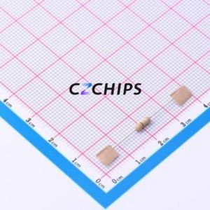 CR1/4W-470K ตัวต้านทานผ่านรู ST26 5% ส่วนประกอบผ่านรู (THT), ฟิล์มคาร์บอน D2.7xL6.2mm 470Kohm 5% 250V - Product Image 1