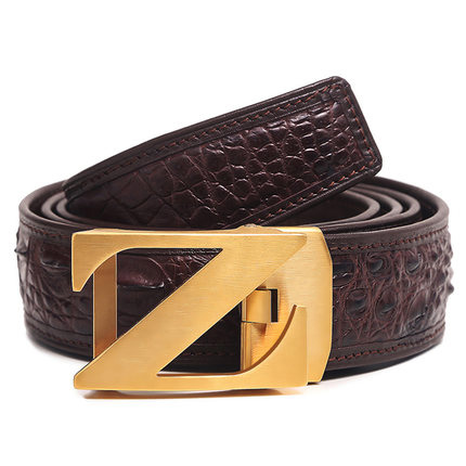 Crack doré Z marron