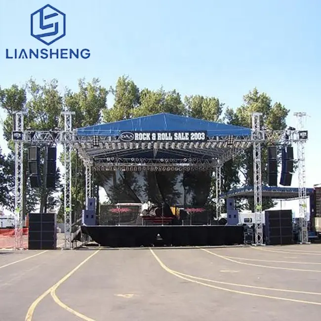 Modular Truss Free Combination Aluminum Event Dance Stage Lighting Speaker Truss System