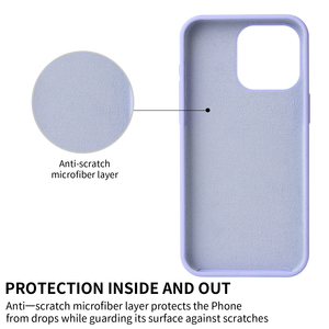 Nouvelle coque de téléphone en silicone liquide de mode pour <span class=keywords><strong>iPhone</strong></span> 15 <span class=keywords><strong>Pro</strong></span> Max antichoc étanche conception souple - Product Image 5