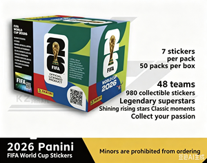 Colección de pegatinas oficiales de la FIFA World Cup <span class=keywords><strong>Panini</strong></span> 2026 - Caja de 50 unidades - Product Image 2