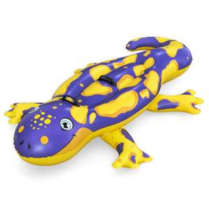 Bestway 41502 Splashin' Salamander, flotteur de piscine gonflable pour enfants à deux places, PVC, 1,91 m x 1,19 m, pour l'extérieur, capacité de 60 kg - Product Image 1