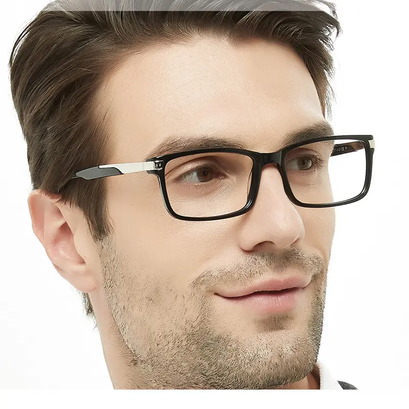 custom clear online designer china optical eye retro prescription fashion blue light wholesale frame square men glasses