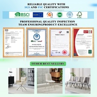 Silla de Comedor Giratoria Ergonómica de Ratán PU Personalizable, Moderna, ODM OEM, con Tela, para Exposiciones
