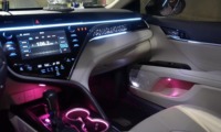 Promotion : Éclairage d'ambiance intérieur de voiture WIITECH Symphony LED 12V haute luminosité avec contrôle APP+bouton pour la 8ème génération