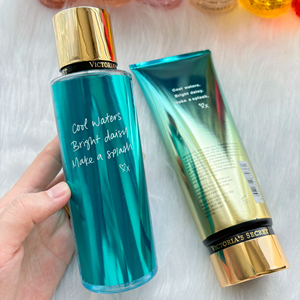 Ensemble de lotion pour le corps <span class=keywords><strong>et</strong></span> brume corporelle <span class=keywords><strong>Victoria</strong></span> <span class=keywords><strong>Secret</strong></span> Aqua Kiss Original <span class=keywords><strong>Parfum</strong></span>é pour femmes, 250 ml de spray <span class=keywords><strong>et</strong></span> 236 ml de crème lotion - Product Image 5
