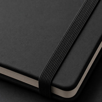 Carnet à couverture élastique, personnalisable avec logo, impression sérigraphique, cadeau d'entreprise, fabrication en usine