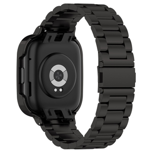 Ventes chaudes pour <span class=keywords><strong>Xiaomi</strong></span> Redmi <span class=keywords><strong>Watch</strong></span> 3 / Mi <span class=keywords><strong>Watch</strong></span> <span class=keywords><strong>Lite</strong></span> 3 <span class=keywords><strong>2</strong></span> en 1 Bracelet en métal à trois perles avec cadre de montre - Product Image 2