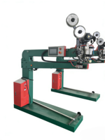 Agrafeuse manuelle pour cartons, machine à coudre les boîtes à commande PLC, longue durée de vie, pour boîtes en carton