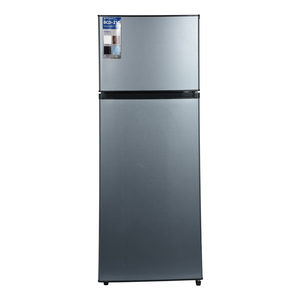 Réfrigérateur double porte 210L en acier inoxydable VCM, portable, pour la maison et l'hôtel, avec distributeur d'eau – Meilleures ventes - Product Image 5