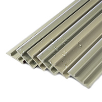 Plinthe en aluminium multi-couleurs, nouvelle version améliorée, anti-âge, anti-oxydation, étanche et résistante à l'usure